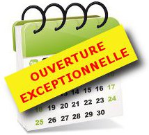 Lire la suite à propos de l’article Ouvertures exceptionnelles du samedi