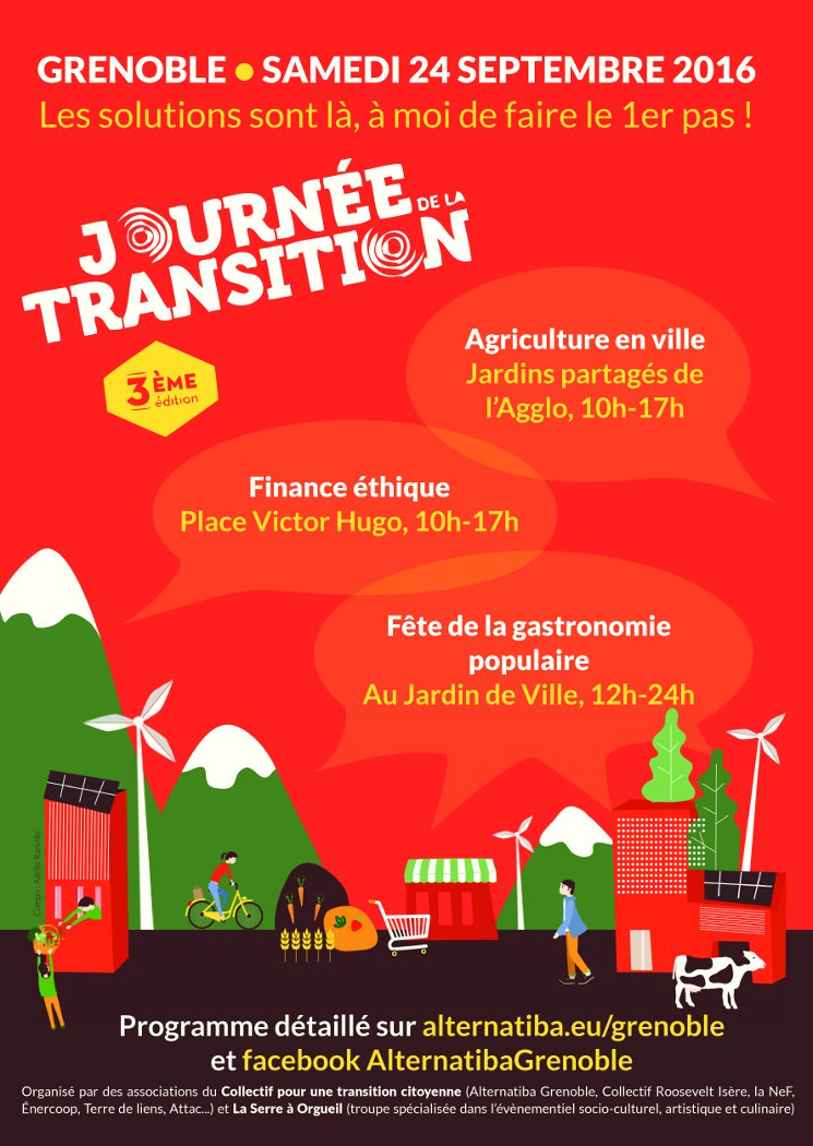 Lire la suite à propos de l’article Journée de la transition 2016