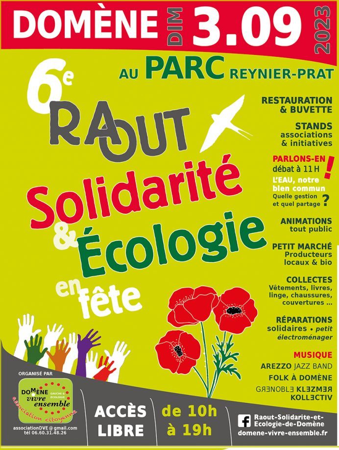 Lire la suite à propos de l’article Le Repair Café à la 6ème fête de la Solidarité et de l’Écologie à Domène